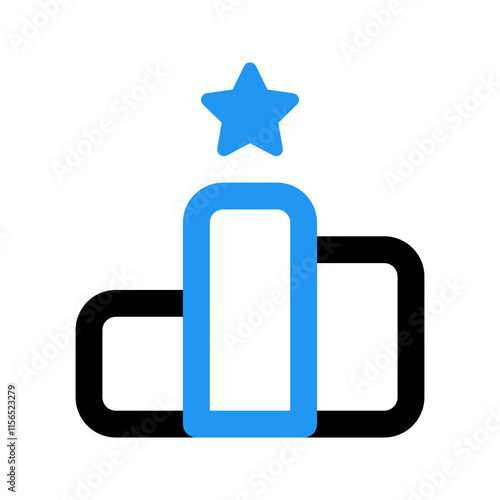 ranking line color icon