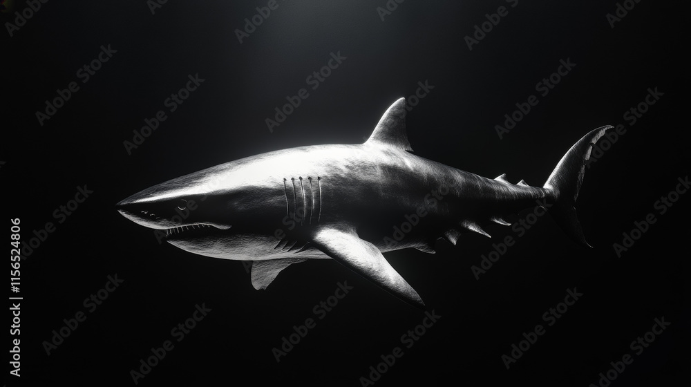 Obraz premium Vector logo hammerhead. Brand's logo in the form of a hammerhead shark