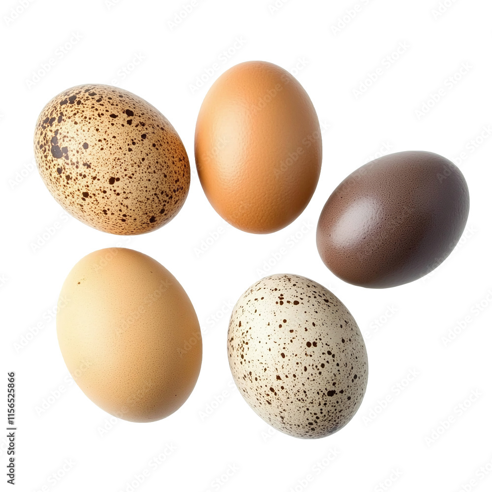 Set of isolated eggs on transparent background. high resolution PNG file Set of isolated eggs on transparent background. high resolution PNG file