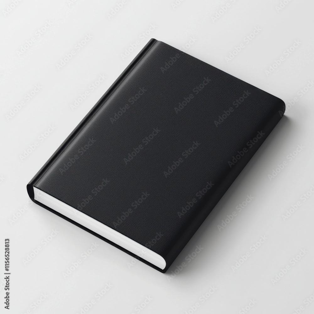 Classic Leather Textured Notebook Mockup for Professional Presentations and Designs Classic Leather Textured Notebook Mockup for Professional Presentations and Designs