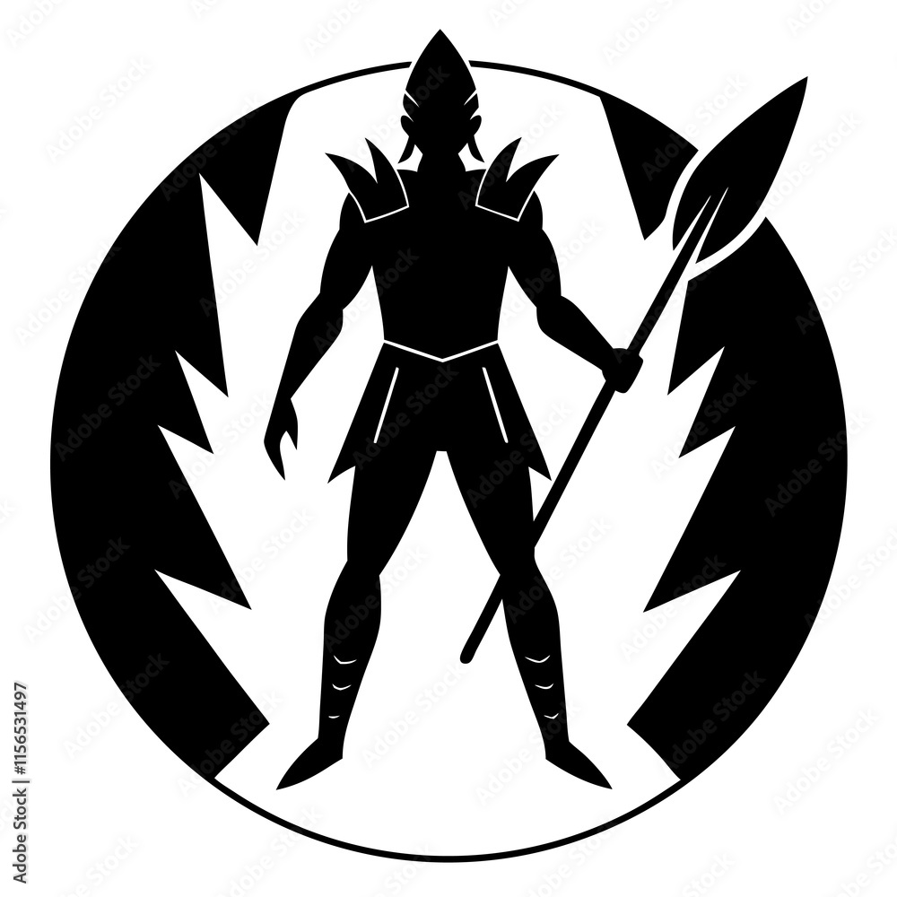 Eco Warrior Silhouette vector silhouette Eco Warrior Silhouette vector silhouette