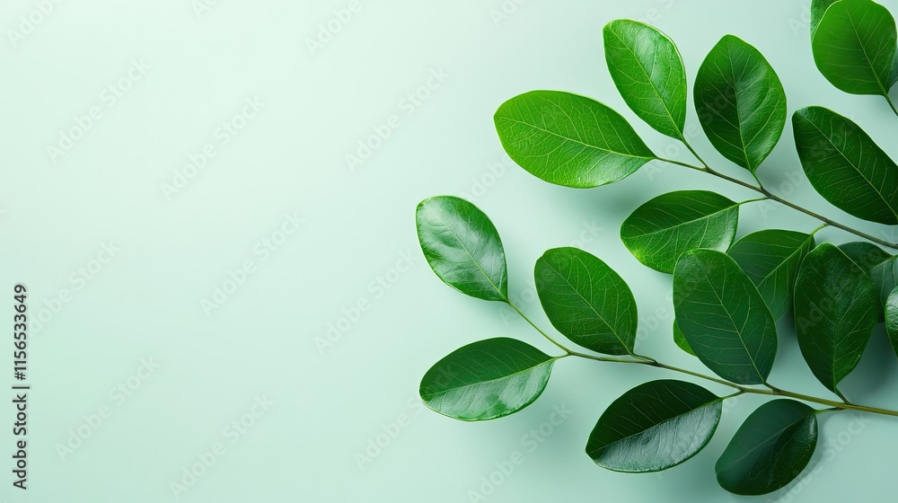 Foliage abstract background idea. Vibrant green leaves on a soft mint background, perfect for nature-themed designs. Foliage abstract background idea. Vibrant green leaves on a soft mint background, perfect for nature-themed designs.