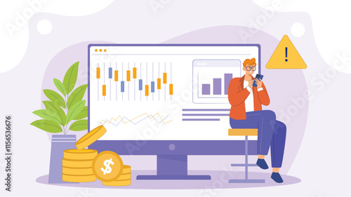 A futuristic concept illustrating secure transactions through decentralized blockchain networks and nodes.