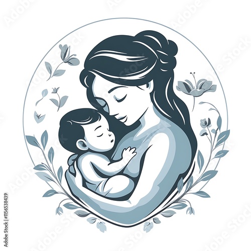 baby dream logo vector template
