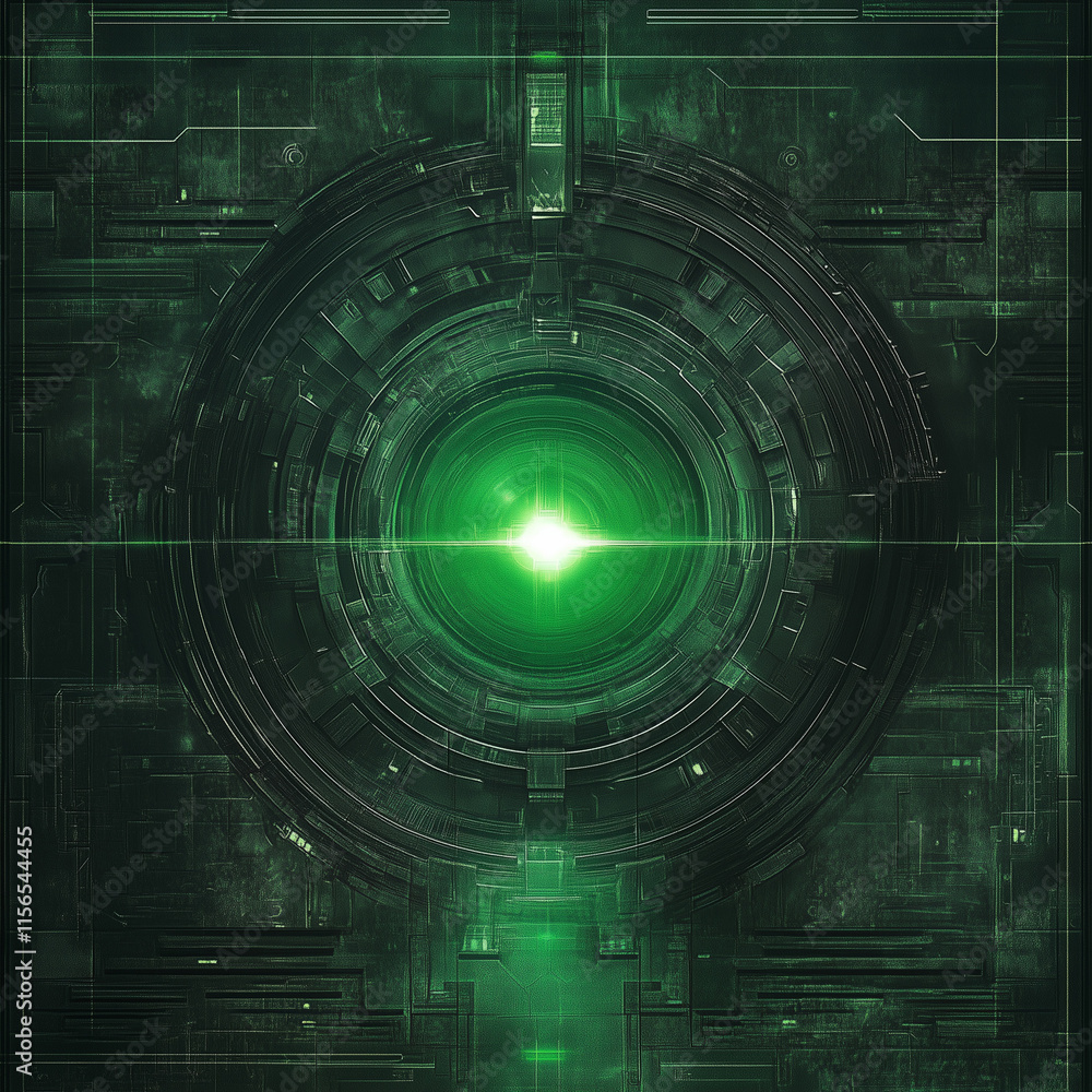 Abstract high tech background image, generative AI illustration Abstract high tech background image, generative AI illustration
