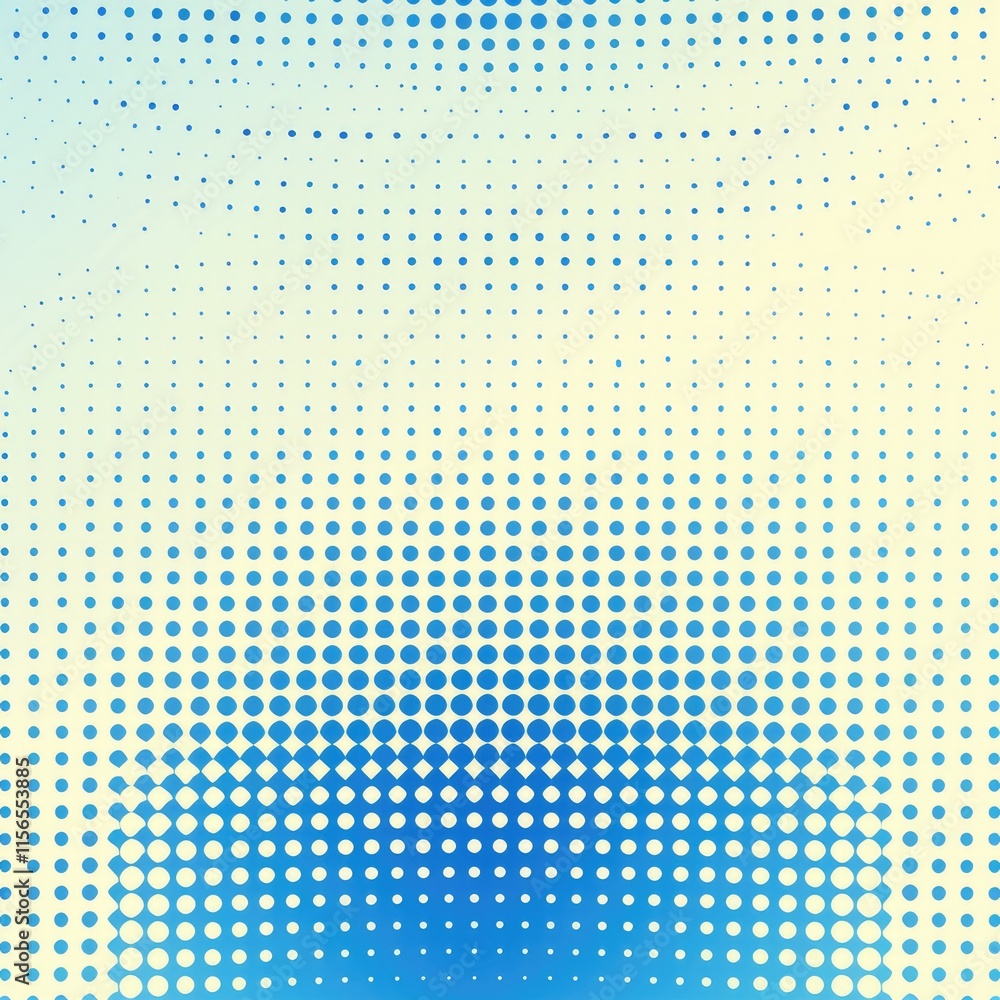 A gradient of blue dots creating a visually appealing pattern on a light background. A gradient of blue dots creating a visually appealing pattern on a light background.