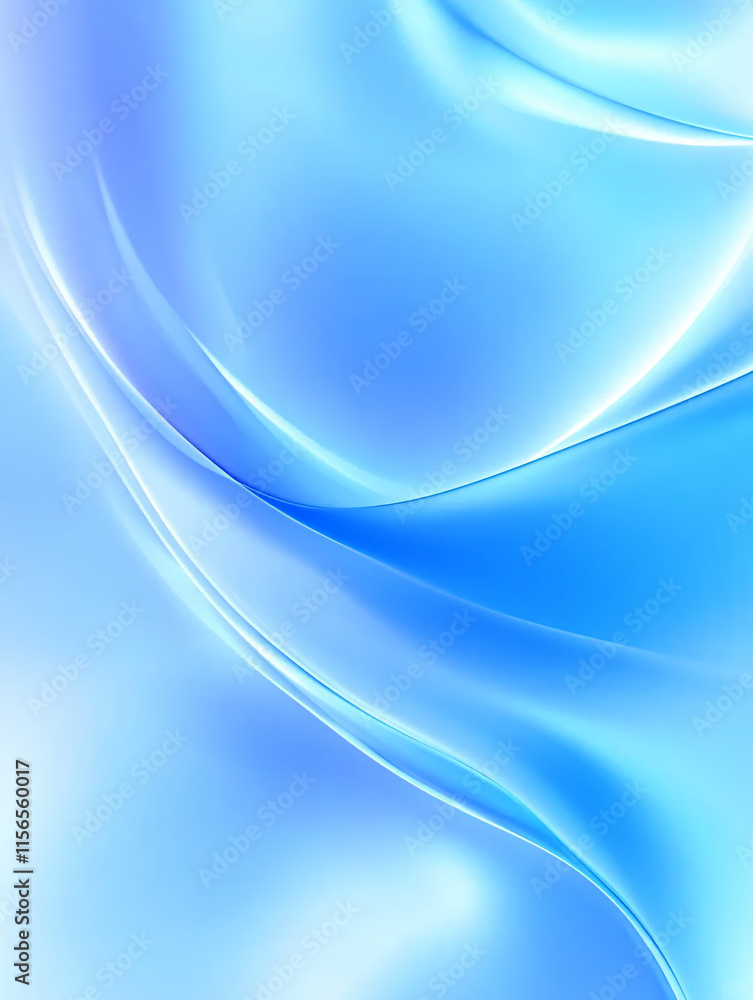 Abstract Soft Blue Gradient Waves Background Abstract Soft Blue Gradient Waves Background
