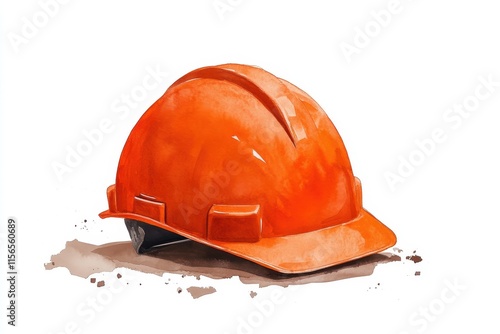 Safety Helmet with Structural Design: Essential Gear for Construction and Industrial Workplaces photo