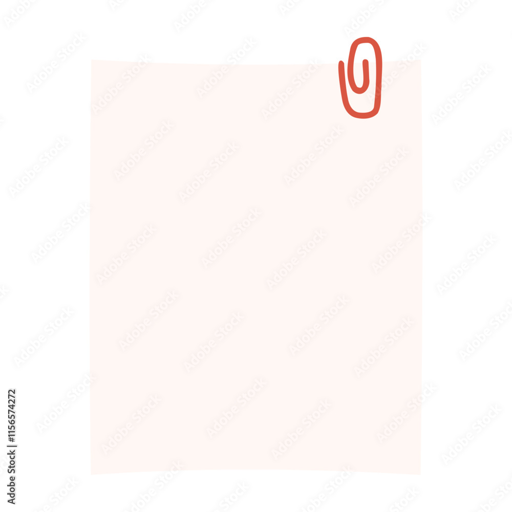 Blank memo note paper template. Planner, organizer, reminder, message concepts. Flat minimal decorative vector design isolated illustration. Blank memo note paper template. Planner, organizer, reminder, message concepts. Flat minimal decorative vector design isolated illustration.