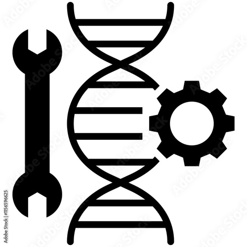 Genetic Editing Icon