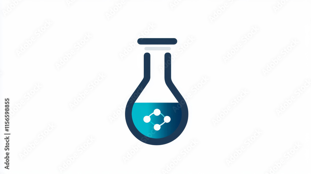 Vector modern minimalistic research center logo design. Science logotype Vector modern minimalistic research center logo design. Science logotype