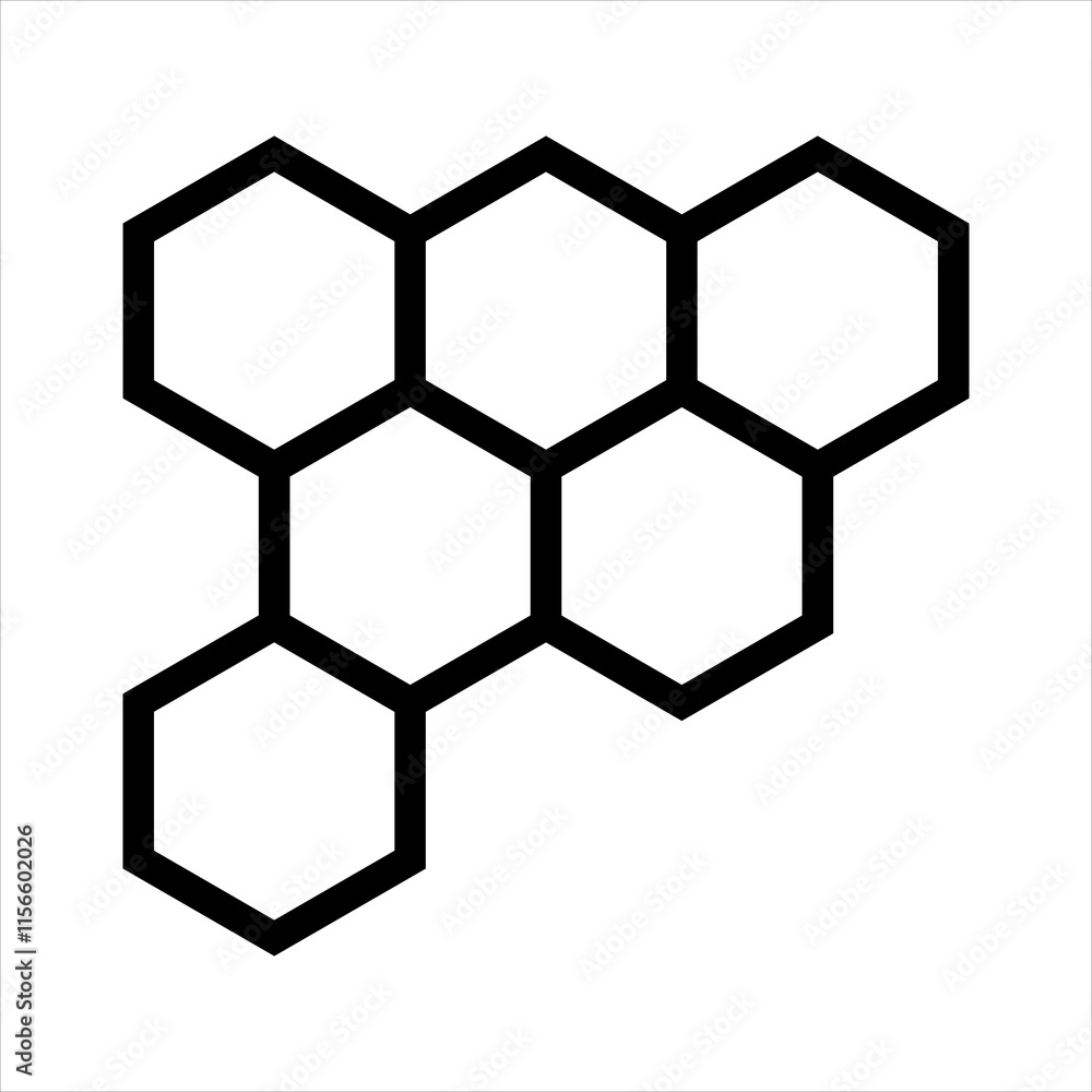 Icon honeycomb vector illustration design. Eps 10. Icon honeycomb vector illustration design. Eps 10.