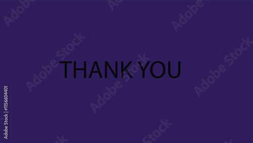 Thank You with Colorful Background