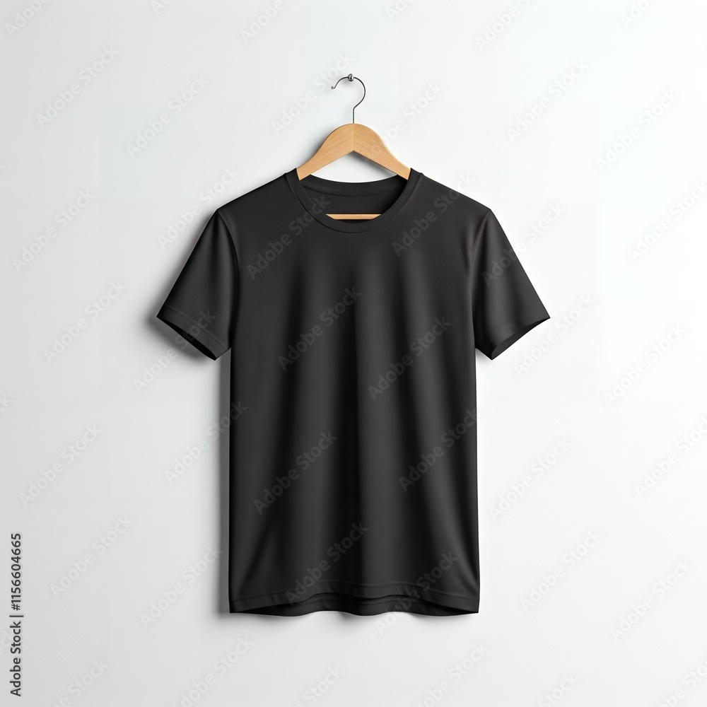 Realistic T-Shirt Mockup AI Generated Realistic T-Shirt Mockup AI Generated