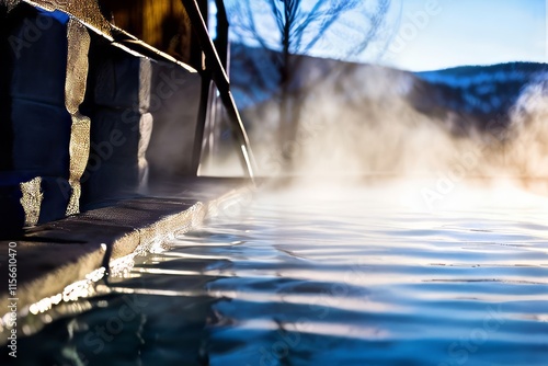 hot springs soaking relaxing in natural hot springs especially e photo