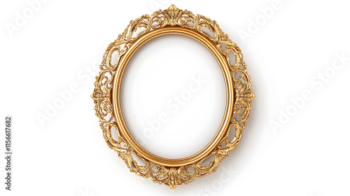 charming oval picture frame with intricate lace like design, perfect for displaying cherished memories