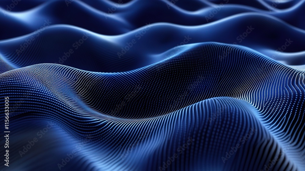 Dynamic Abstract Navy Blue Background with Waves and Patterns Dynamic Abstract Navy Blue Background with Waves and Patterns