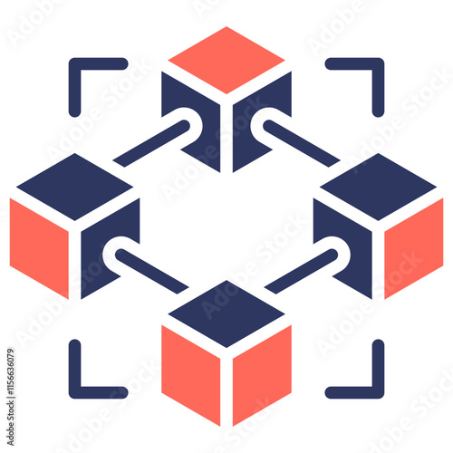 Blockchain Technology Icon