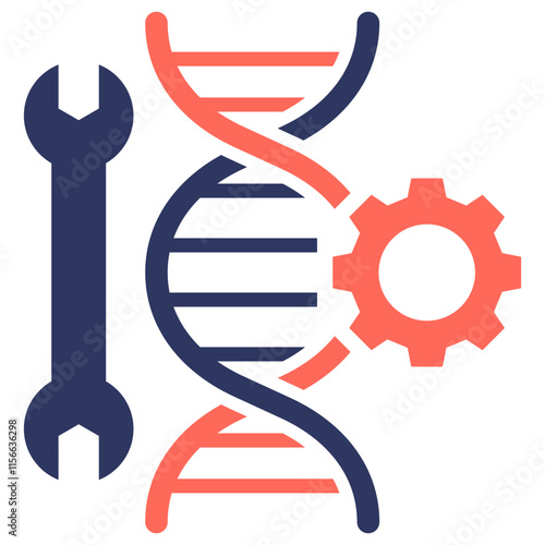 Genetic Editing Icon