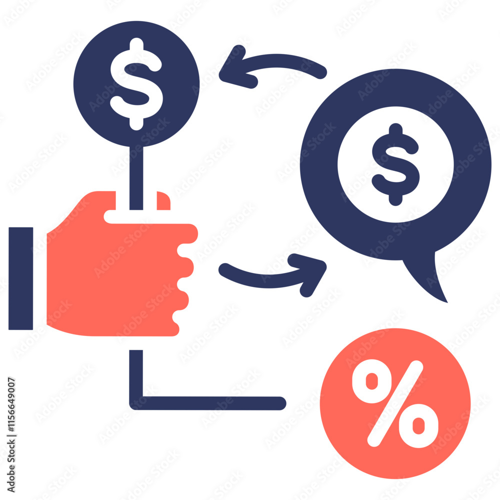 Fototapeta premium Bidding Icon