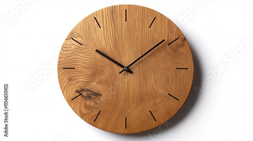 Wallpaper Mural Minimal clock Torontodigital.ca