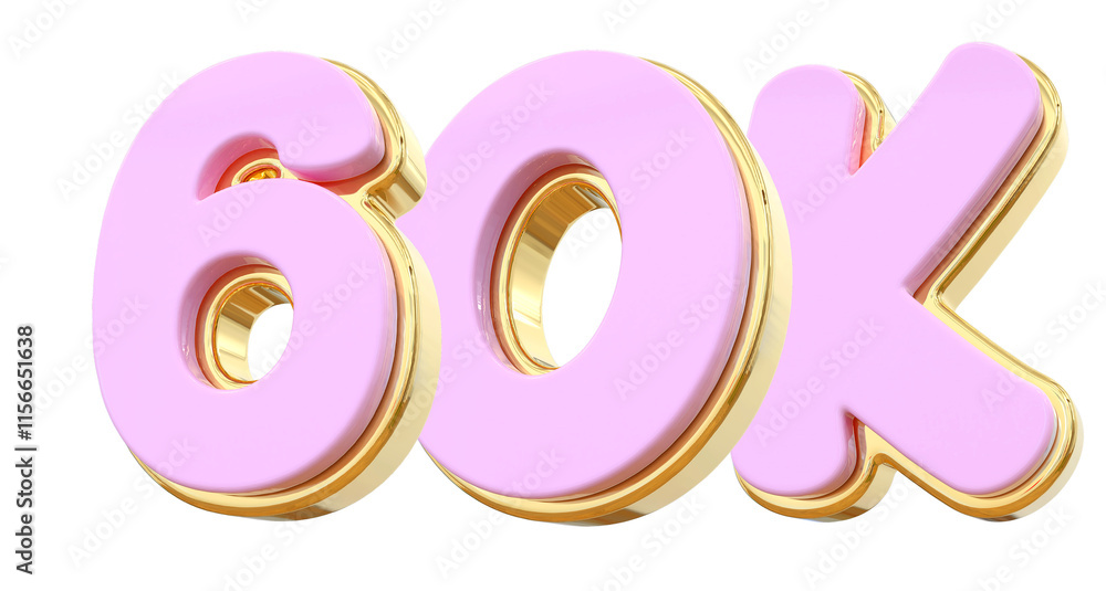 60K Follow Pink 60K Follow Pink