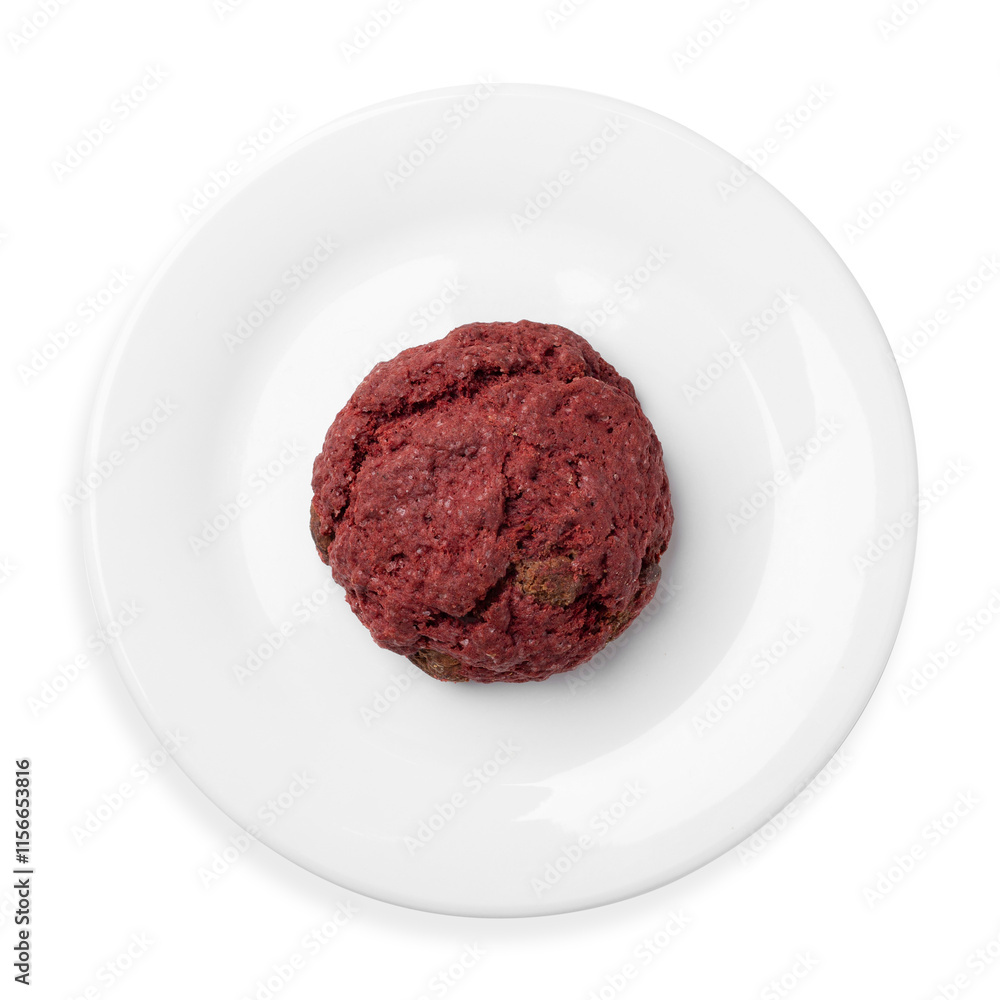 Dessert, oatmeal cookies, on a white background, isolated. Top view. Dessert, oatmeal cookies, on a white background, isolated. Top view.
