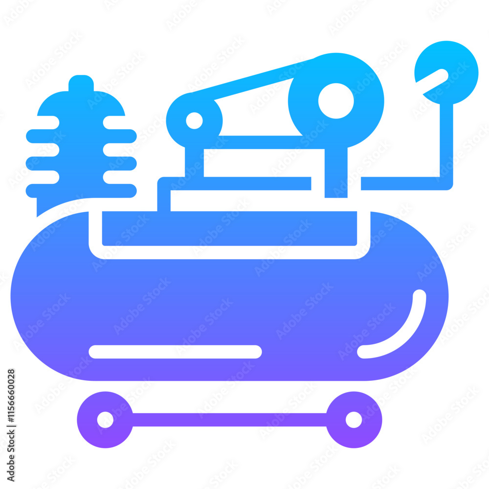 Obraz premium Air Compressor Icon