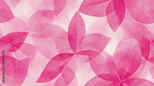 Pink Sheer Fabric Flower Pattern Background