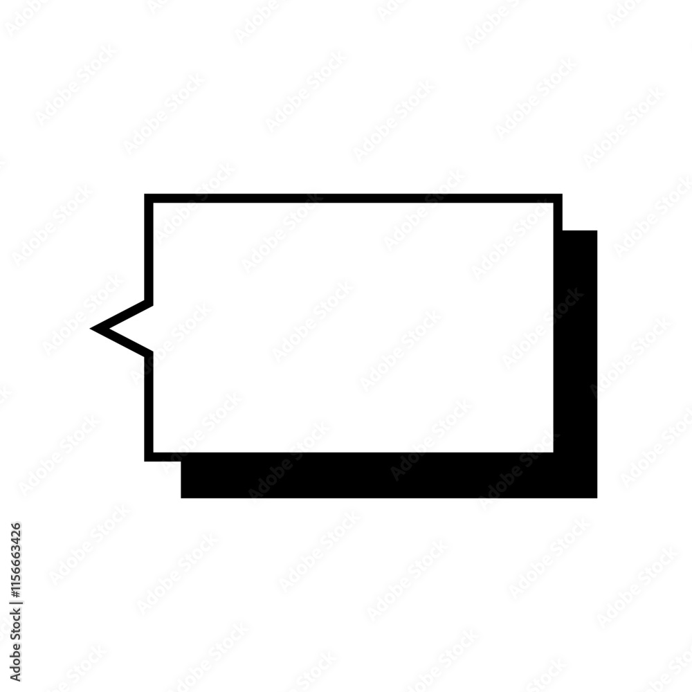 retro speech bubble element retro speech bubble element