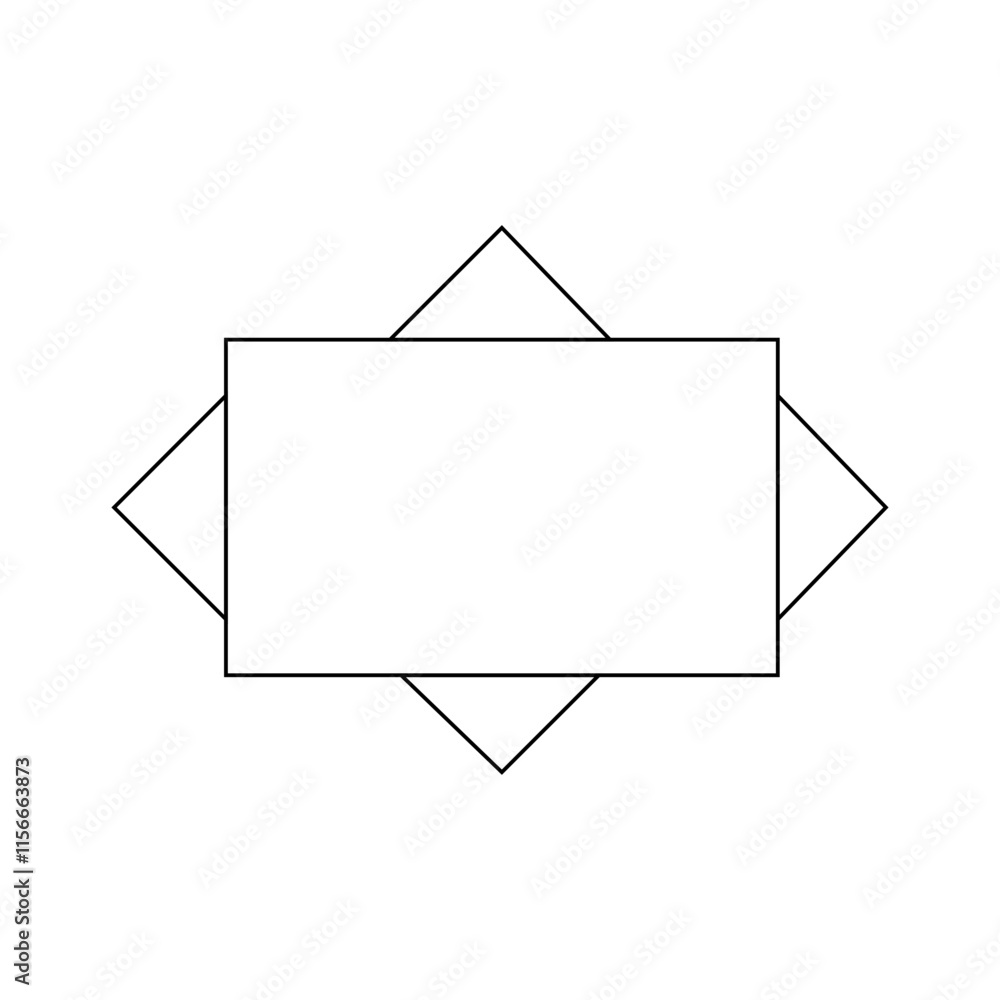 simple geometric frame simple geometric frame