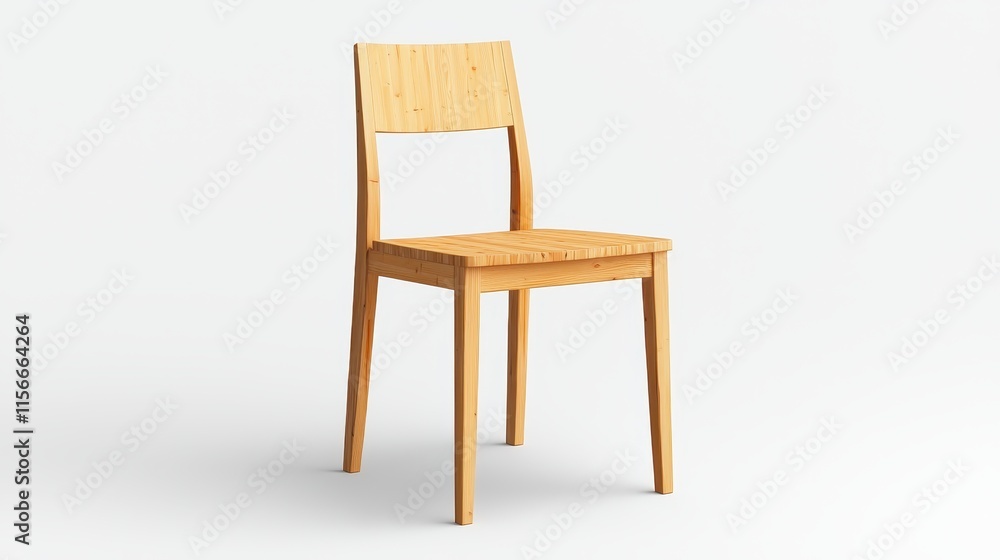 Minimalist pine wood chair design for interior spaces natural aesthetic appeal Minimalist pine wood chair design for interior spaces natural aesthetic appeal