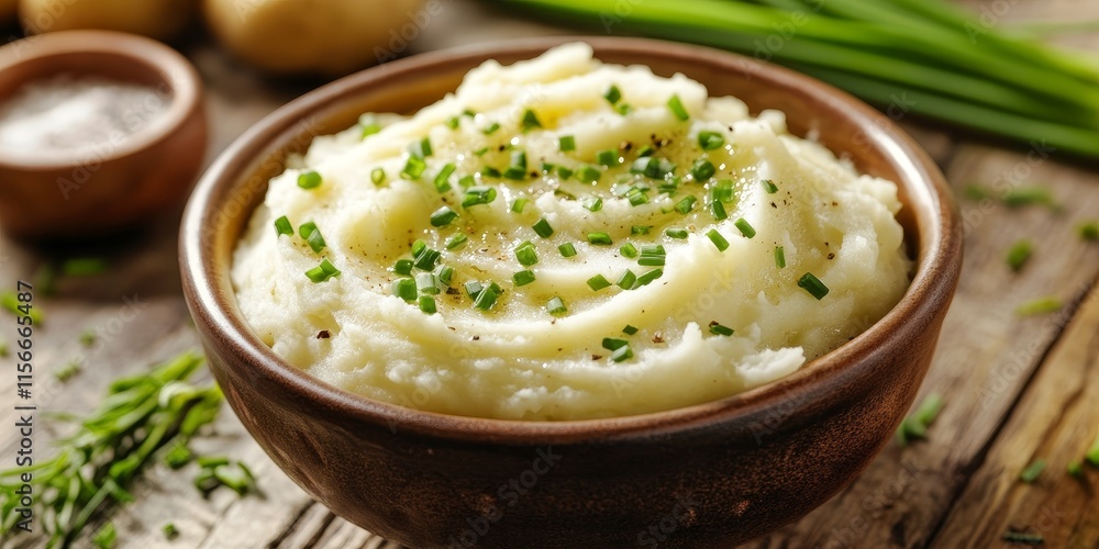 Creamy mashed potatoes with chives served in a bowl, showcasing the delightful texture and flavor of homemade mashed potatoes, perfect for any meal or gathering. Homemade mashed potatoes are a Creamy mashed potatoes with chives served in a bowl, showcasing the delightful texture and flavor of homemade mashed potatoes, perfect for any meal or gathering. Homemade mashed potatoes are a