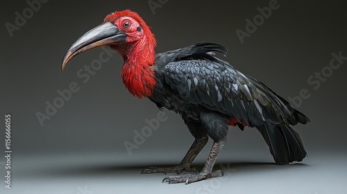 Red-Crested Turaco: A Bird of Striking Beauty photo