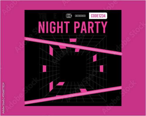 Night Party Socials Media