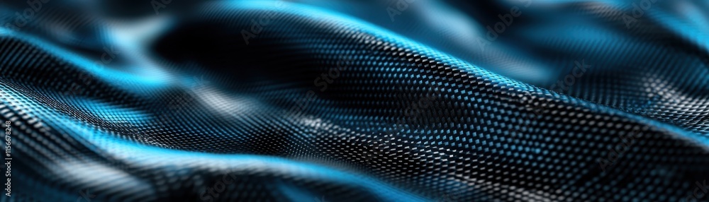 Abstract digital wave in blue tones. Abstract digital wave in blue tones.
