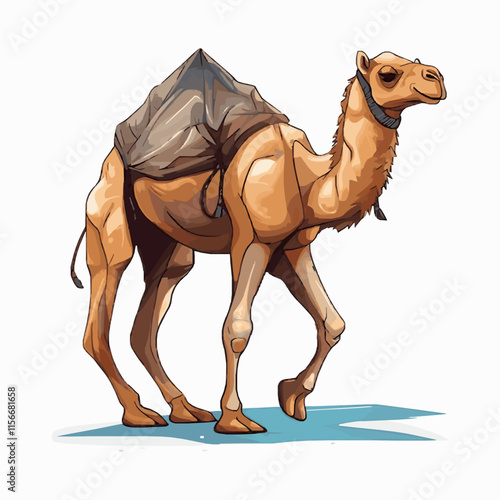 camel in desert