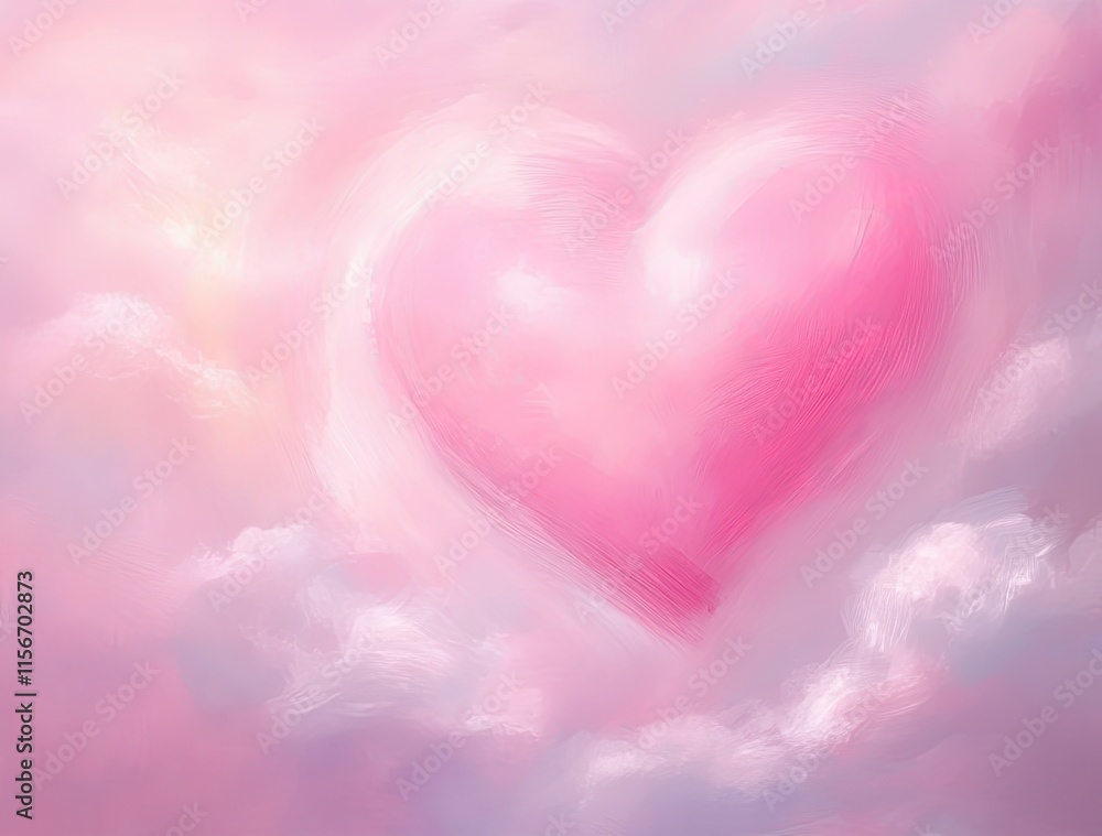 Pink Heart Cloud Pink Heart Cloud