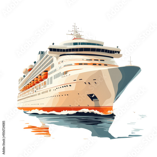 Wallpaper Mural Luxury Cruise Ship Ocean Voyage Travel Transport Torontodigital.ca