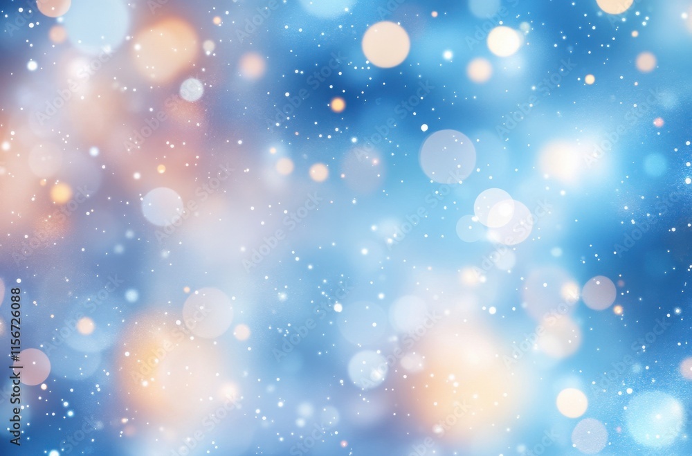 Beautiful Abstract Background with Soft Bokeh and Sparkling Light Particles in Blue and Orange Tones Ideal for Seasonal and Festive Design Projects Beautiful Abstract Background with Soft Bokeh and Sparkling Light Particles in Blue and Orange Tones Ideal for Seasonal and Festive Design Projects