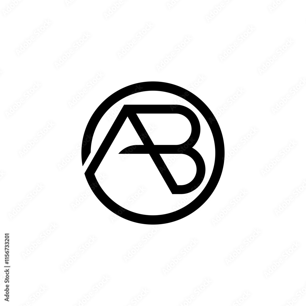 Letter icon AB logo for the company Letter icon AB logo for the company
