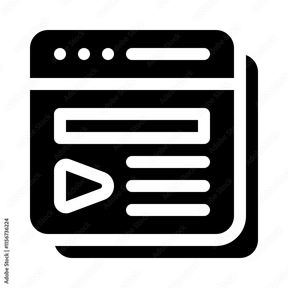 Blog glyph icon Blog glyph icon