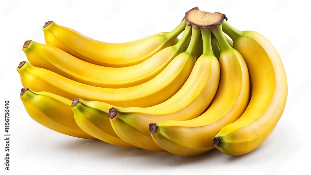 bananas isolated on white bananas isolated on white