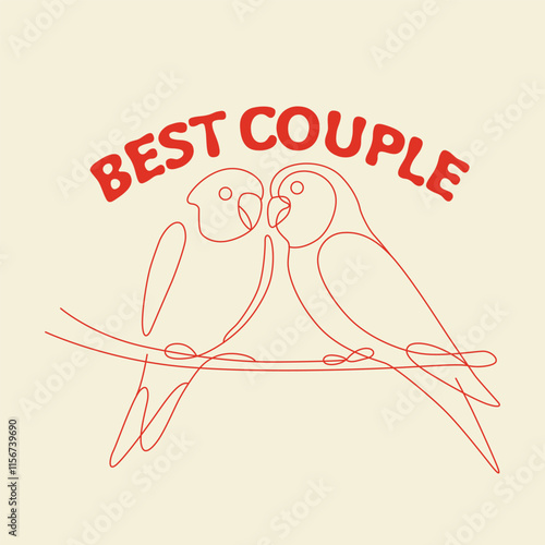 Best couple valentine t-shirt design