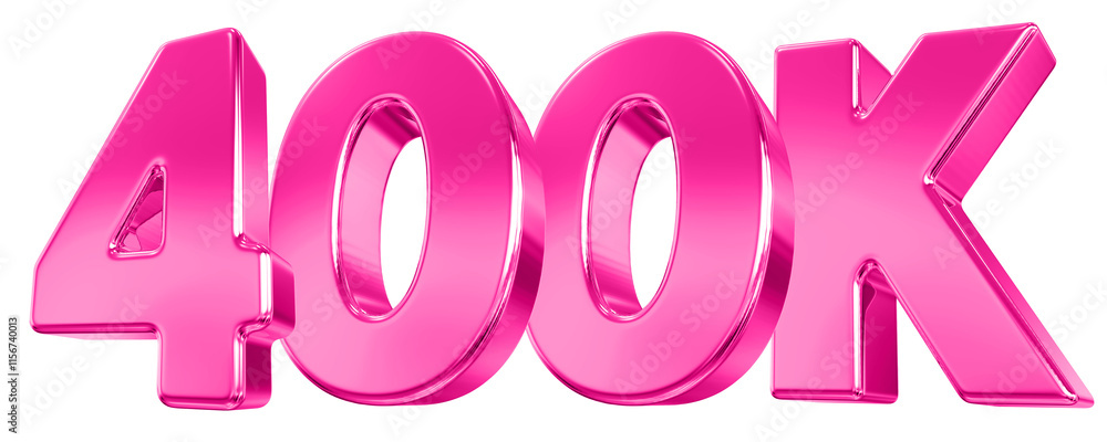 400K Follow Pink 400K Follow Pink