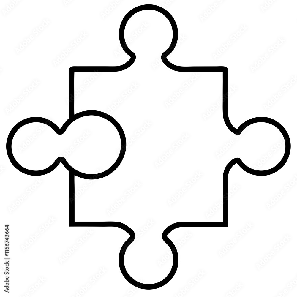 Geometric Puzzle Illustrations Vector Challenge Geometric Puzzle Illustrations Vector Challenge