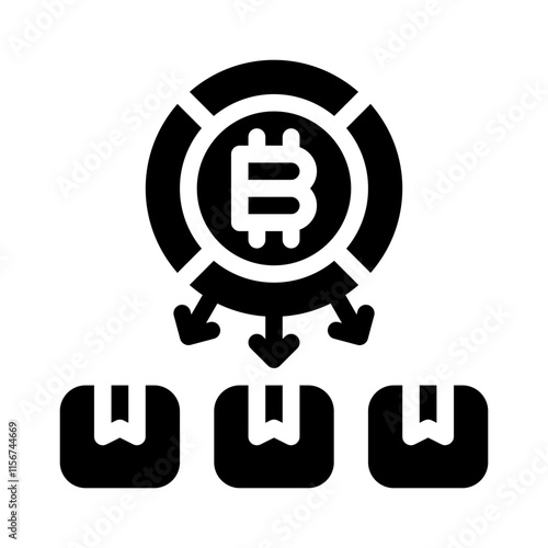 distributed glyph icon