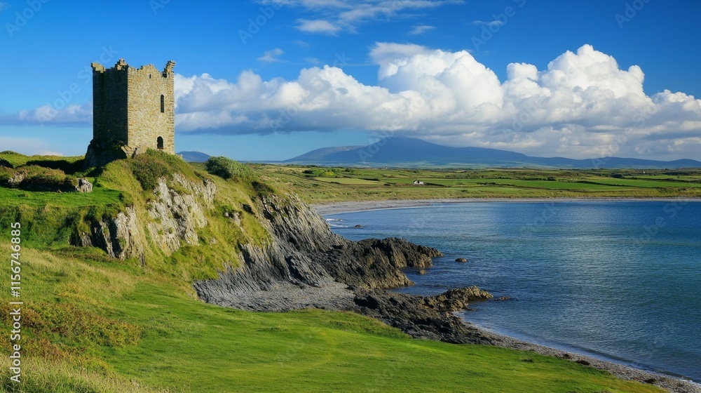 Irish Coastal Ruins: A Majestic Landscape Irish Coastal Ruins: A Majestic Landscape