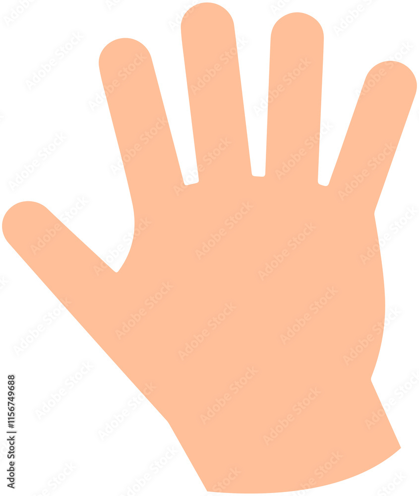 Hand Flat Icon Hand Flat Icon