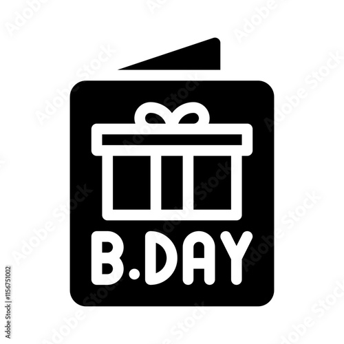 greeting glyph icon